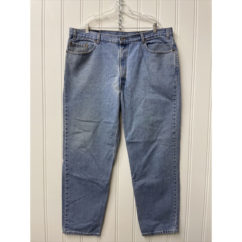 Vintage Levis 550 Jeans‎ Mens 44x32 Relaxed Fit Made in USA Grunge